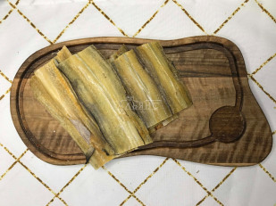 Минтай с перцем рваный: Угорь вяленый