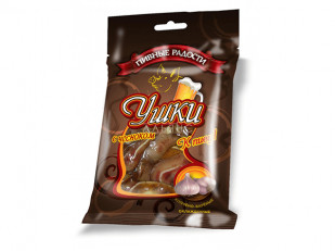 Колбаски (ВЕНГЕРСКИЕ) с/к (по 0,5кг): Уши свиные с чесноком 