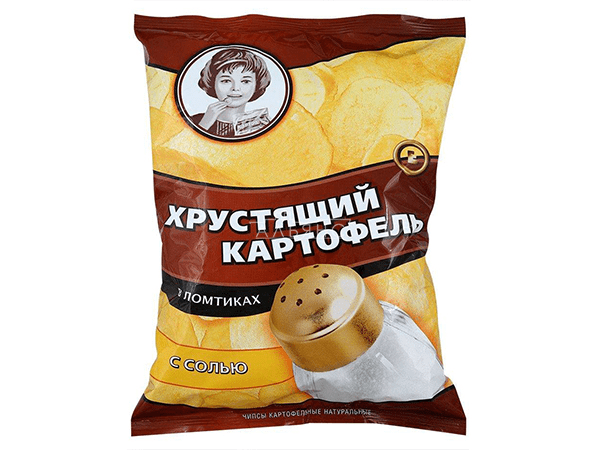Картофельные чипсы "Девочка" 160 гр. в Нальчике