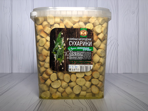 Сухарики с малосольным огурчиком в Нальчике