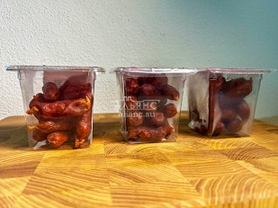 Мясо (АЛЬЯНС) вяленое утка 500гр 