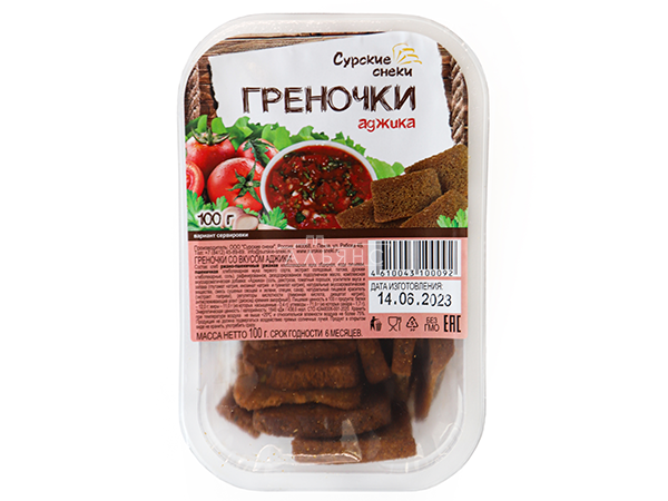 Сурские гренки с Аджикой (100 гр) в Нальчике