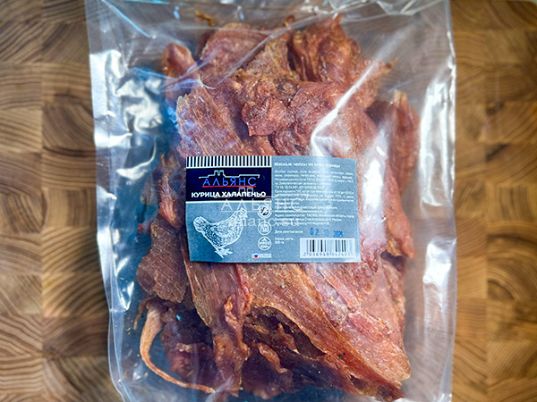 Мясо (АЛЬЯНС) вяленое курица 500гр "С халапеньо" в Нальчике