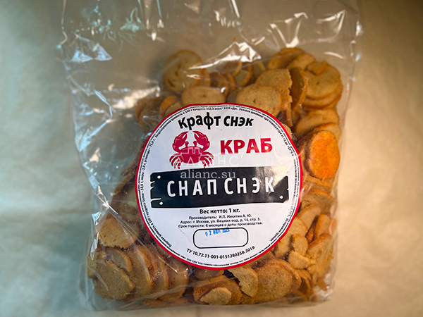 Снапсы ПШЕНИЧНЫЕ "Краб" в Нальчике