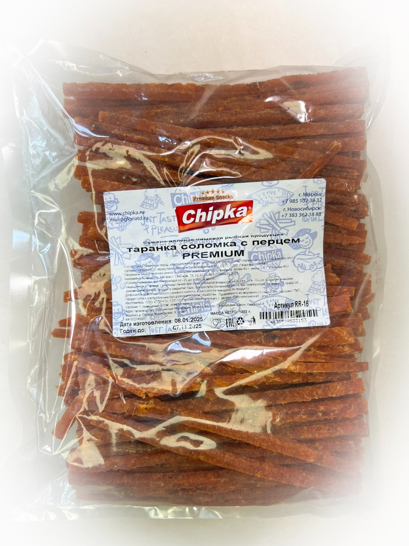 Таранка с перцем (соломка) (Chipka ПРЕМИУМ) в Нальчике