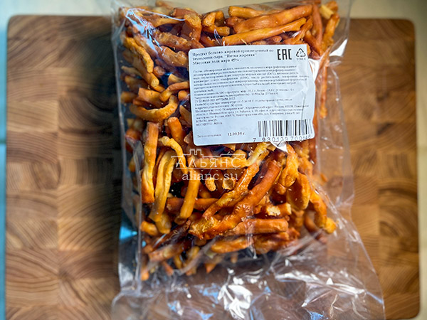 Нитка ЖАРЕНАЯ  Oktobersnack1 кг (сырный продукт) в Нальчике