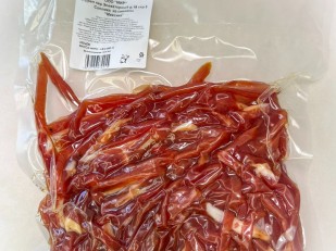 Сом кольцо горячего копчения: Мясо Соломка свиная 