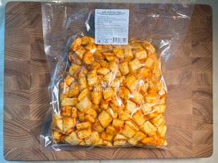 Креветка черноморская вяленая: Сырный продукт ФЕРМЕРСКИЙ бочонок паприка