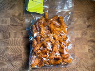 Лаваш со вкусом шашлыка: Жареный сыр СПАГЕТТИ 