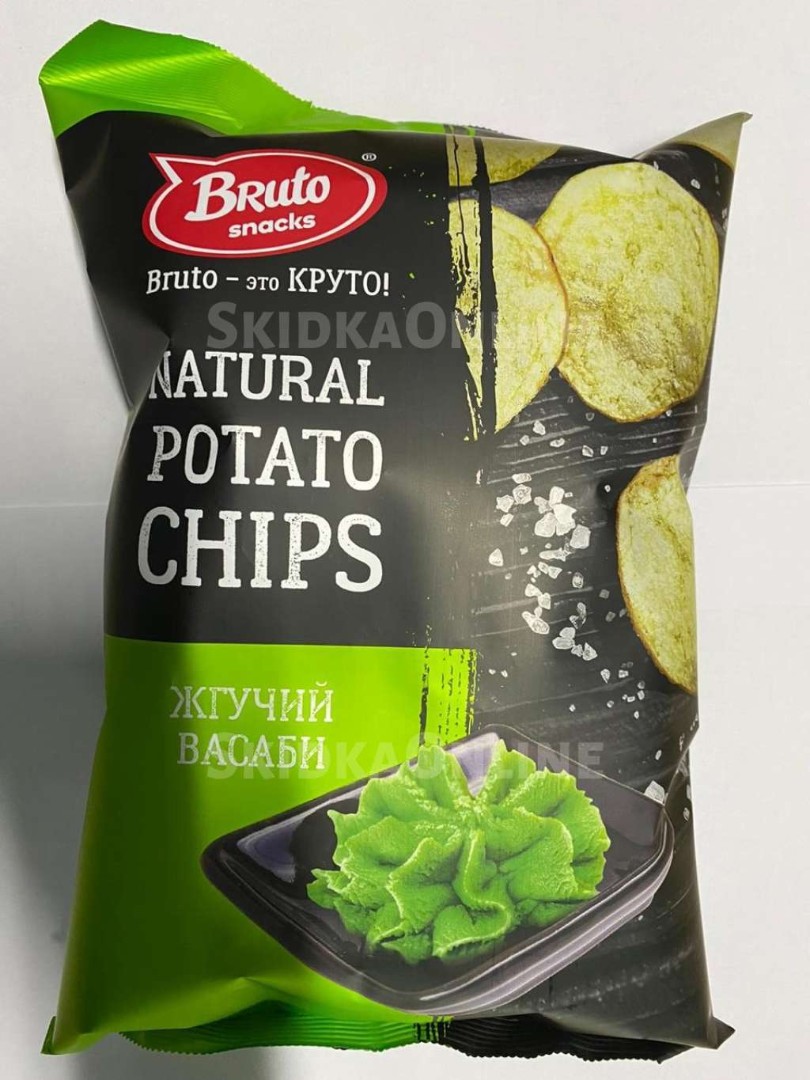 Картофель «Бруто» со вкусом васаби 130 гр. в Нальчике