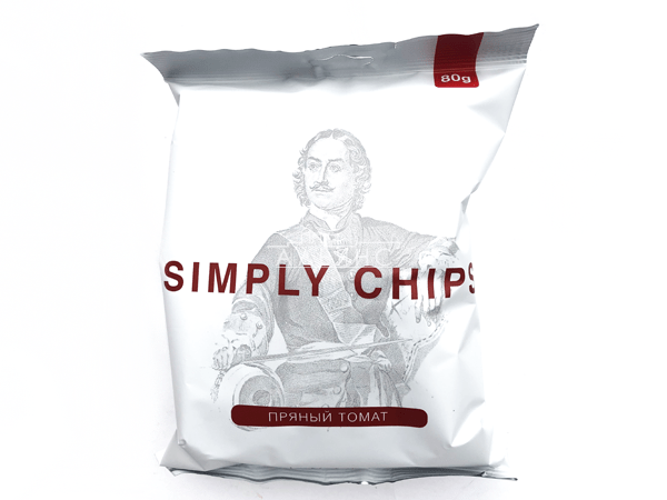 Картофельные чипсы "Simple chips" Пряный томат 80 гр. в Нальчике